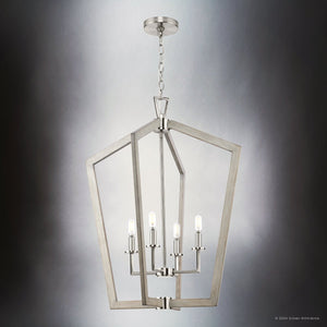 Urban Ambiance - Chandelier - UHP4568 Modern Indoor Chandelier, 30 - 7/8''H x 24