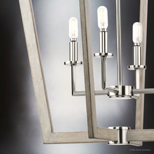 Urban Ambiance - Chandelier - UHP4568 Modern Indoor Chandelier, 30 - 7/8''H x 24