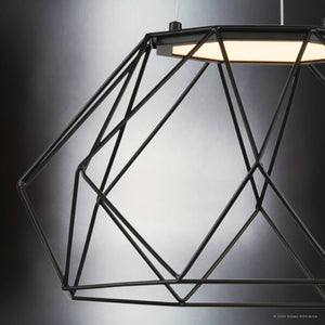 Urban Ambiance - Pendant - UHP4581 Minimalist Indoor Pendant, 9 - 5/16''H x 17 - 15/16