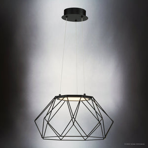 Urban Ambiance - Pendant - UHP4581 Minimalist Indoor Pendant, 9 - 5/16''H x 17 - 15/16