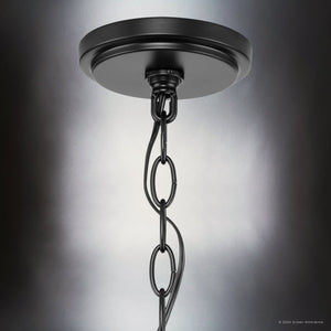 Urban Ambiance - Chandelier - UHP4590 Modern Farmhouse Indoor Chandelier, 38 - 3/8''H x 35 - 1/2