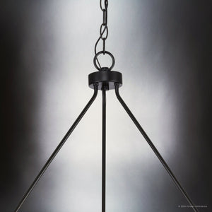 Urban Ambiance - Chandelier - UHP4590 Modern Farmhouse Indoor Chandelier, 38 - 3/8''H x 35 - 1/2