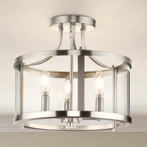 Urban Ambiance - Ceiling Light - UHP4591 Modern Farmhouse Indoor Ceiling Light, 12 - 1/8''H x 13
