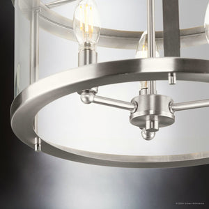 Urban Ambiance - Ceiling Light - UHP4591 Modern Farmhouse Indoor Ceiling Light, 12 - 1/8''H x 13
