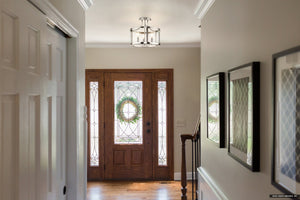 Urban Ambiance - Ceiling Light - UHP4591 Modern Farmhouse Indoor Ceiling Light, 12 - 1/8''H x 13