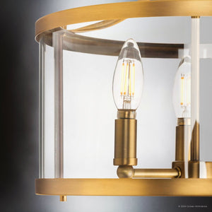 Urban Ambiance - Ceiling Light - UHP4592 Modern Farmhouse Indoor Ceiling Light, 12 - 1/8''H x 13