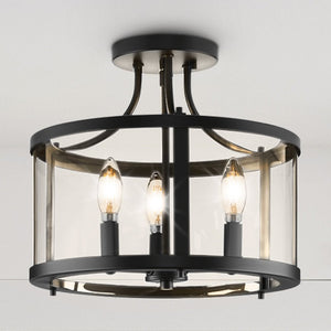 Urban Ambiance - Ceiling Light - UHP4593 Modern Farmhouse Indoor Ceiling Light, 12 - 1/8''H x 13