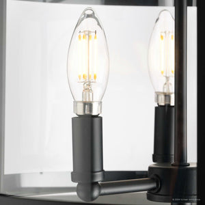 Urban Ambiance - Ceiling Light - UHP4593 Modern Farmhouse Indoor Ceiling Light, 12 - 1/8''H x 13