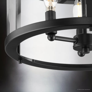 Urban Ambiance - Ceiling Light - UHP4593 Modern Farmhouse Indoor Ceiling Light, 12 - 1/8''H x 13