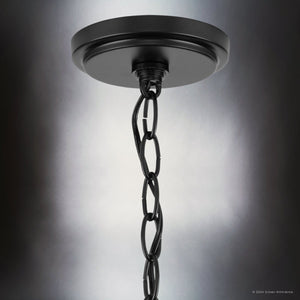Urban Ambiance - Chandelier - UHP4602 Modern Farmhouse Indoor Chandelier, 24 - 7/8''H x 27 - 5/8