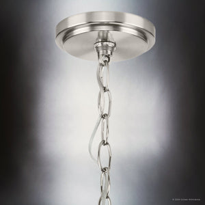 Urban Ambiance - Chandelier - UHP4603 Modern Farmhouse Indoor Chandelier, 26 - 1/2''H x 35 - 1/2