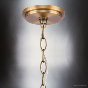 Urban Ambiance - Chandelier - UHP4604 Modern Farmhouse Indoor Chandelier, 26 - 1/2''H x 35 - 1/2