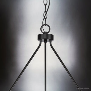 Urban Ambiance - Chandelier - UHP4605 Modern Farmhouse Indoor Chandelier, 26 - 1/2''H x 35 - 1/2
