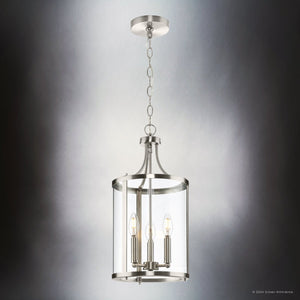 Urban Ambiance - Chandelier - UHP4608 Modern Farmhouse Indoor Chandelier, 20 - 3/4''H x 10