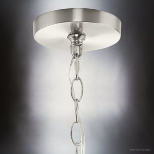 Urban Ambiance - Chandelier - UHP4608 Modern Farmhouse Indoor Chandelier, 20 - 3/4''H x 10