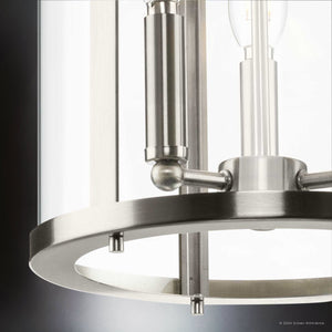Urban Ambiance - Chandelier - UHP4608 Modern Farmhouse Indoor Chandelier, 20 - 3/4''H x 10