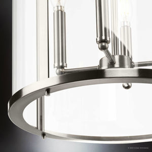 Urban Ambiance - Chandelier - UHP4611 Modern Farmhouse Indoor Chandelier, 30 - 5/8''H x 15