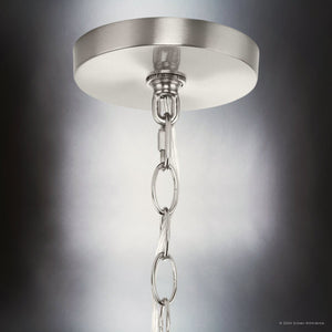 Urban Ambiance - Chandelier - UHP4611 Modern Farmhouse Indoor Chandelier, 30 - 5/8''H x 15