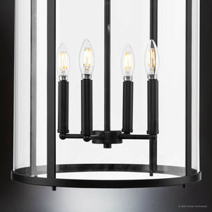 Urban Ambiance - Chandelier - UHP4613 Modern Farmhouse Indoor Chandelier, 30 - 5/8''H x 15