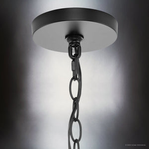 Urban Ambiance - Chandelier - UHP4613 Modern Farmhouse Indoor Chandelier, 30 - 5/8''H x 15