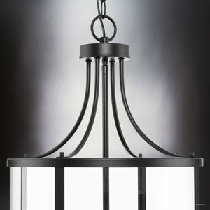Urban Ambiance - Chandelier - UHP4613 Modern Farmhouse Indoor Chandelier, 30 - 5/8''H x 15