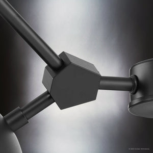 Urban Ambiance - Chandelier - UHP4622 Minimalist Indoor Chandelier, 12''H x 16 - 1/2