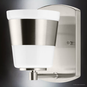 Urban Ambiance - Bath Light - UHP4640 Modern Indoor Bath Light, 7 - 7/8''H x 6 - 3/4
