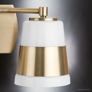 Urban Ambiance - Bath Light - UHP4644 Modern Indoor Bath Light, 7''H x 6 - 3/4