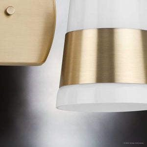 Urban Ambiance - Bath Light - UHP4644 Modern Indoor Bath Light, 7''H x 6 - 3/4