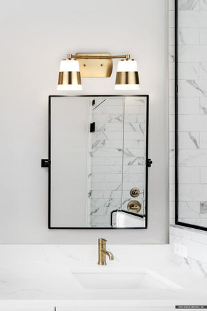 Urban Ambiance - Bath Light - UHP4644 Modern Indoor Bath Light, 7''H x 6 - 3/4