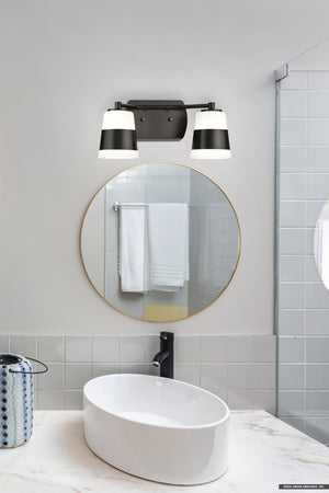 Urban Ambiance - Bath Light - UHP4645 Modern Indoor Bath Light, 7''H x 6 - 3/4