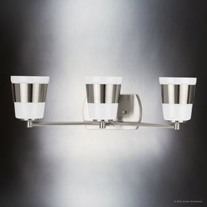 Urban Ambiance - Bath Light - UHP4646 Modern Indoor Bath Light, 7''H x 6 - 3/4