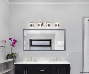 Urban Ambiance - Bath Light - UHP4649 Modern Indoor Bath Light, 7''H x 6 - 3/4