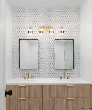 Urban Ambiance - Bath Light - UHP4650 Modern Indoor Bath Light, 7''H x 6 - 3/4