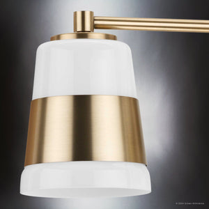 Urban Ambiance - Bath Light - UHP4650 Modern Indoor Bath Light, 7''H x 6 - 3/4