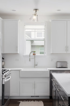 Urban Ambiance - Ceiling Light - UHP4662 Modern Farmhouse Indoor Ceiling Light, 10''H x 8