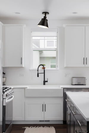 Urban Ambiance - Ceiling Light - UHP4665 Modern Farmhouse Indoor Ceiling Light, 10''H x 8 - 1/4