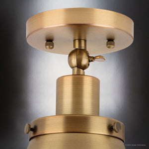 Urban Ambiance - Ceiling Light - UHP4667 Modern Farmhouse Indoor Ceiling Light, 10''H x 8 - 1/4