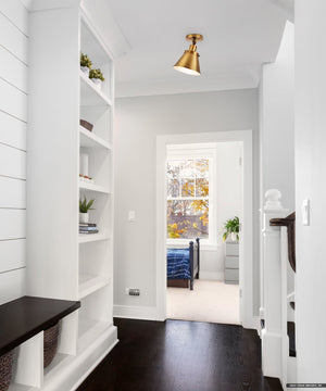 Urban Ambiance - Ceiling Light - UHP4667 Modern Farmhouse Indoor Ceiling Light, 10''H x 8 - 1/4