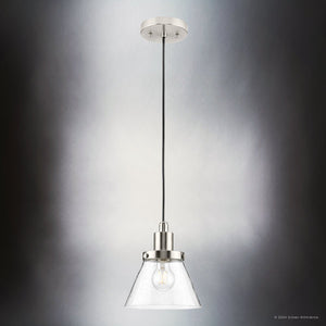 Urban Ambiance - Pendant - UHP4668 Modern Farmhouse Indoor Pendant, 8 - 5/8''H x 8