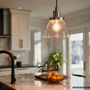 Urban Ambiance - Pendant Light - UHP4668 Modern Farmhouse Indoor Pendant, 8-5/8''H x 8