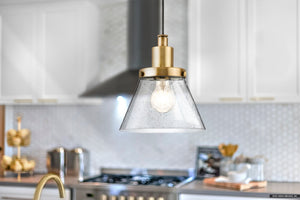 Urban Ambiance - Pendant - UHP4669 Modern Farmhouse Indoor Pendant, 8 - 5/8''H x 8