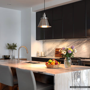 Urban Ambiance - Pendant - UHP4671 Modern Farmhouse Indoor Pendant, 8 - 5/8''H x 8 - 1/4