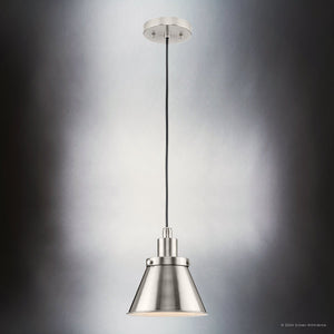 Urban Ambiance - Pendant - UHP4671 Modern Farmhouse Indoor Pendant, 8 - 5/8''H x 8 - 1/4