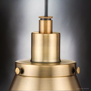 Urban Ambiance - Pendant - UHP4672 Modern Farmhouse Indoor Pendant, 8 - 5/8''H x 8 - 1/4