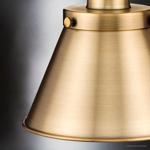 Urban Ambiance - Pendant - UHP4672 Modern Farmhouse Indoor Pendant, 8 - 5/8''H x 8 - 1/4