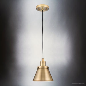Urban Ambiance - Pendant - UHP4672 Modern Farmhouse Indoor Pendant, 8 - 5/8''H x 8 - 1/4