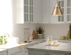Urban Ambiance - Pendant - UHP4672 Modern Farmhouse Indoor Pendant, 8 - 5/8''H x 8 - 1/4