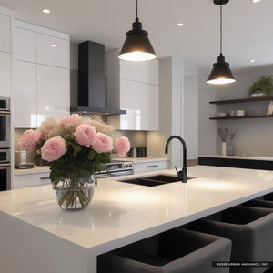 Urban Ambiance - Pendant - UHP4673 Modern Farmhouse Indoor Pendant, 8 - 5/8''H x 8 - 1/4