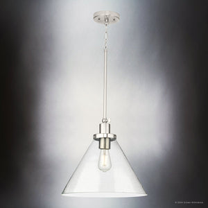 Urban Ambiance - Pendant - UHP4674 Modern Farmhouse Indoor Pendant, 14''H x 16